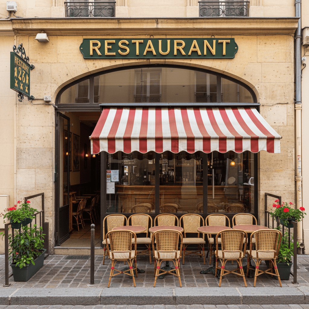 Restaurant à Lyon : terrasse - licence IV