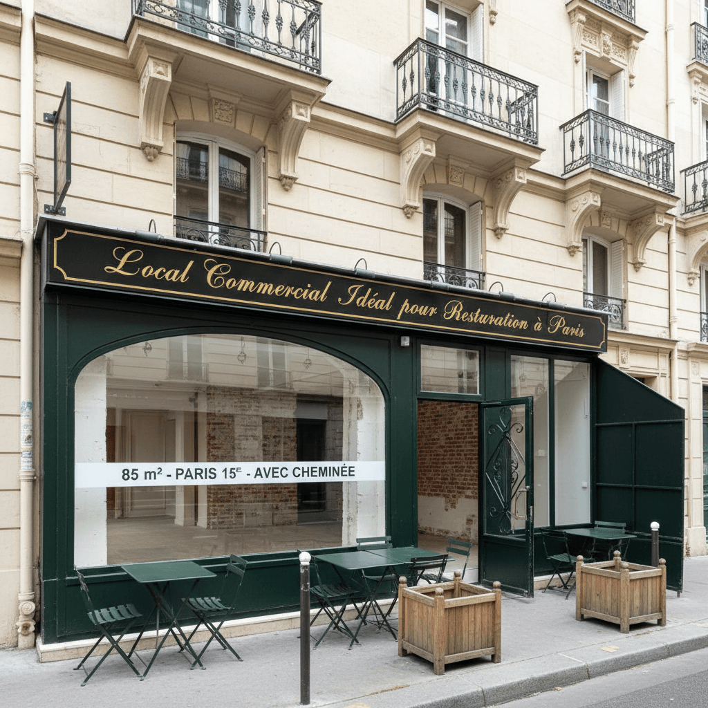Local Commercial Idéal pour Restauration à Paris