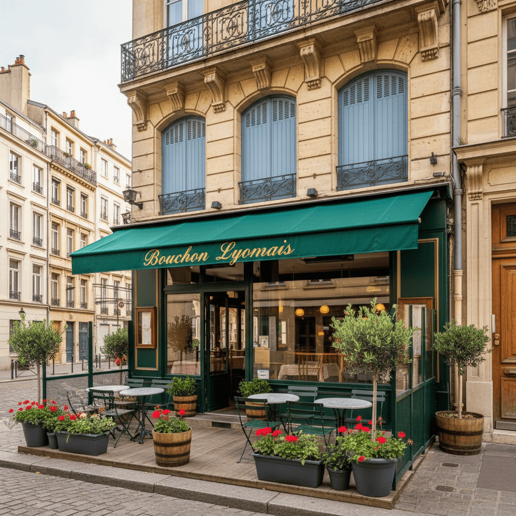 Restaurant à Lyon : terrasse - licence IV