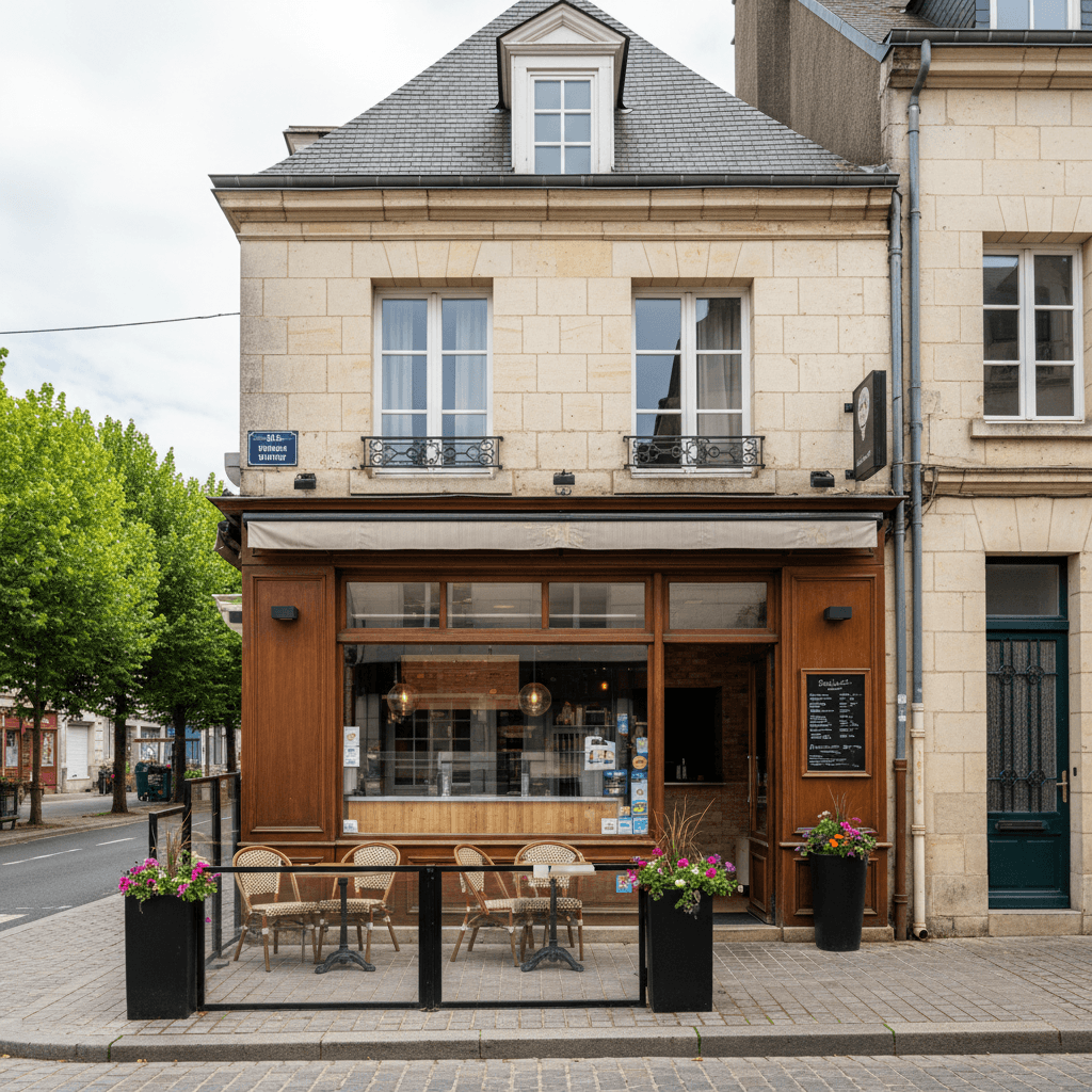 Fast-food à Rennes : cuisine équipée - parking