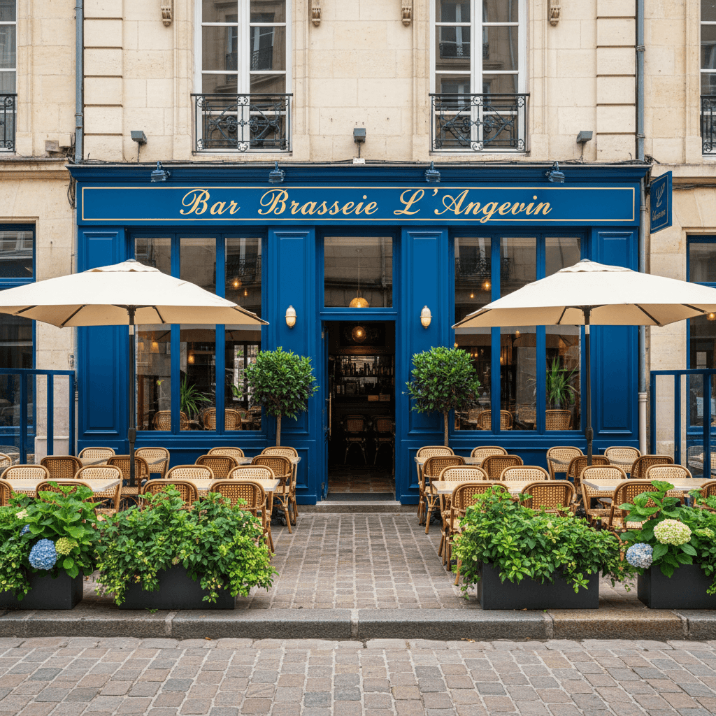 Bar-brasserie à Angers : terrasse - licence IV
