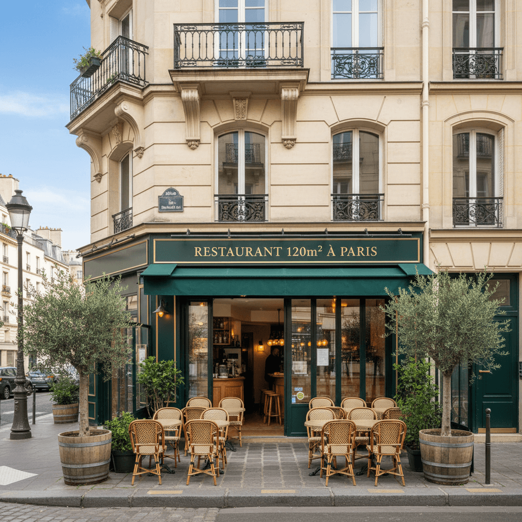 Restaurant 120m² à Paris