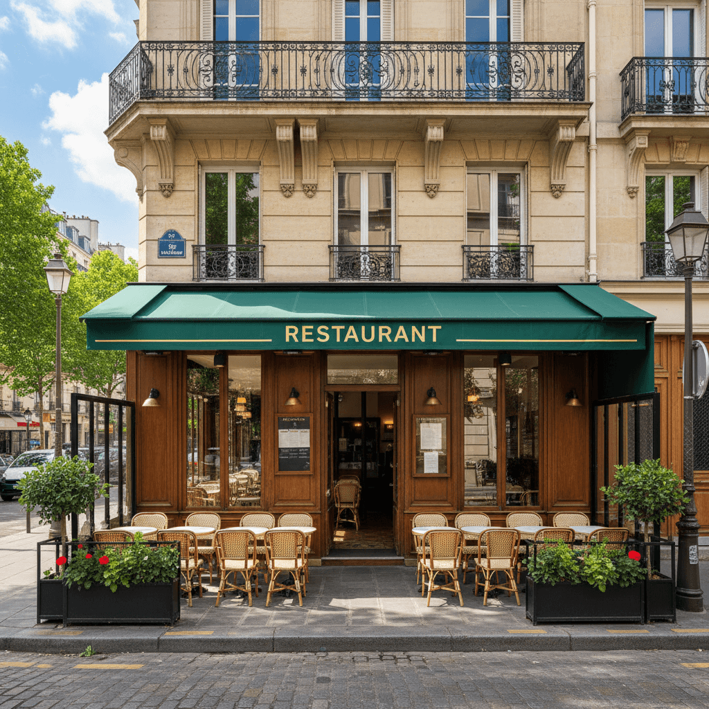 Restaurant avec terrasse à Alésia - 150 m²
