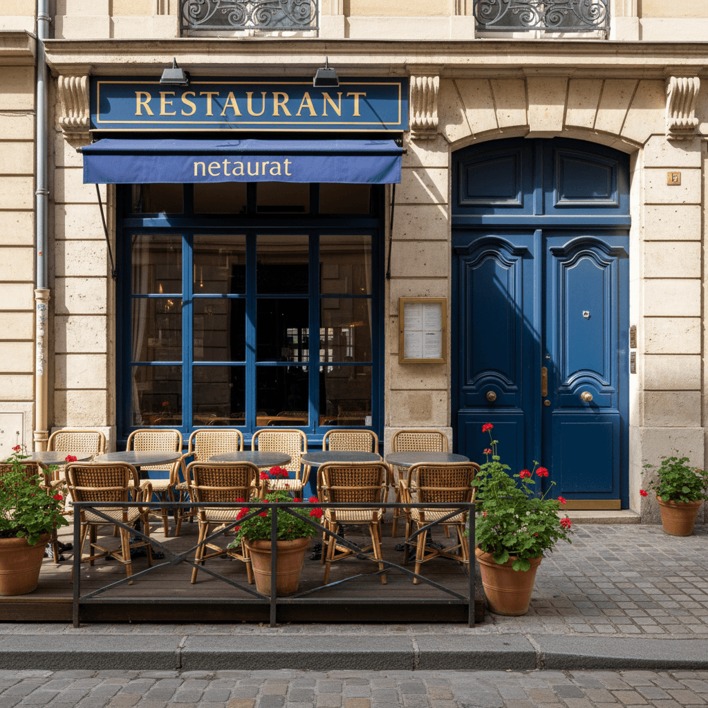 Restaurant à Lyon : terrasse - licence IV