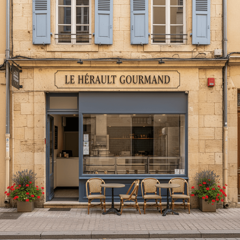 Fast-food à Montpellier : parking