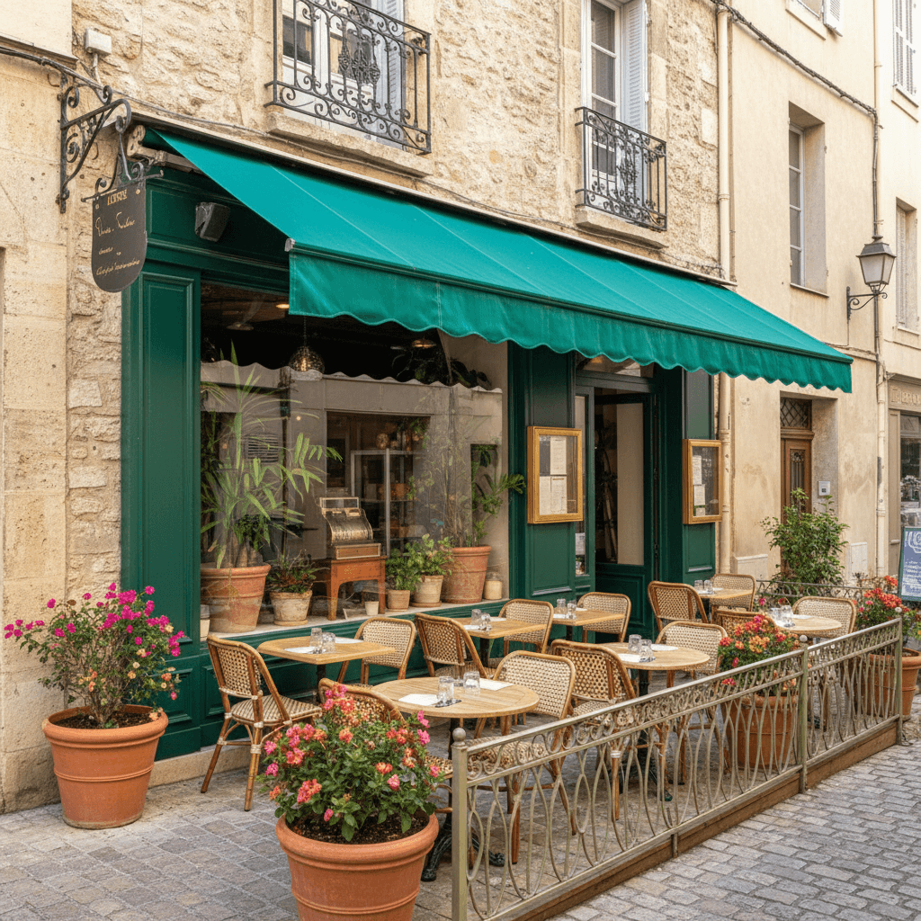 Restaurant à Marseille : terrasse - licence IV