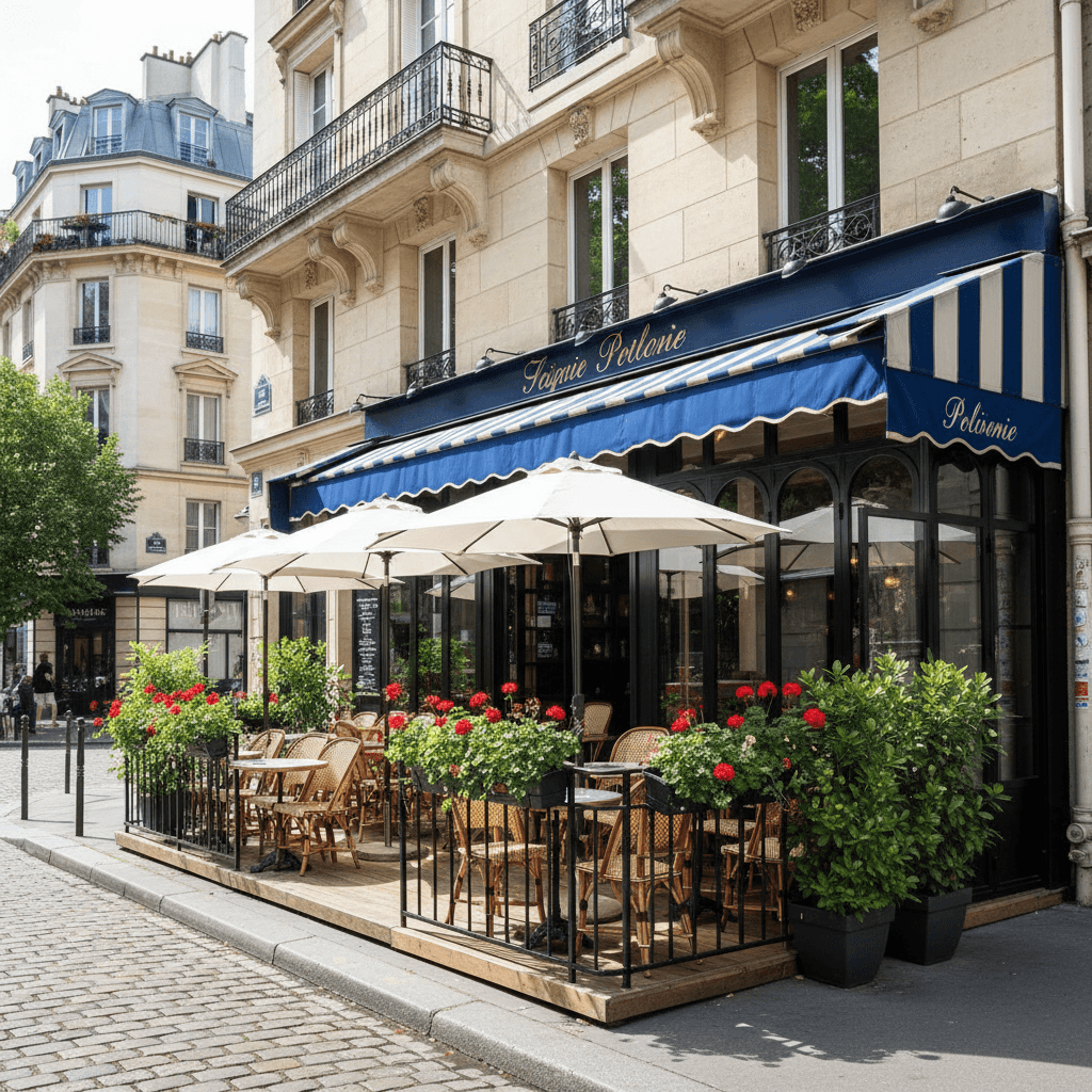 Restaurant clé en main à Paris avec terrasse