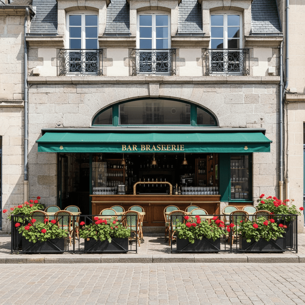 Bar-brasserie à Rennes : terrasse - licence IV