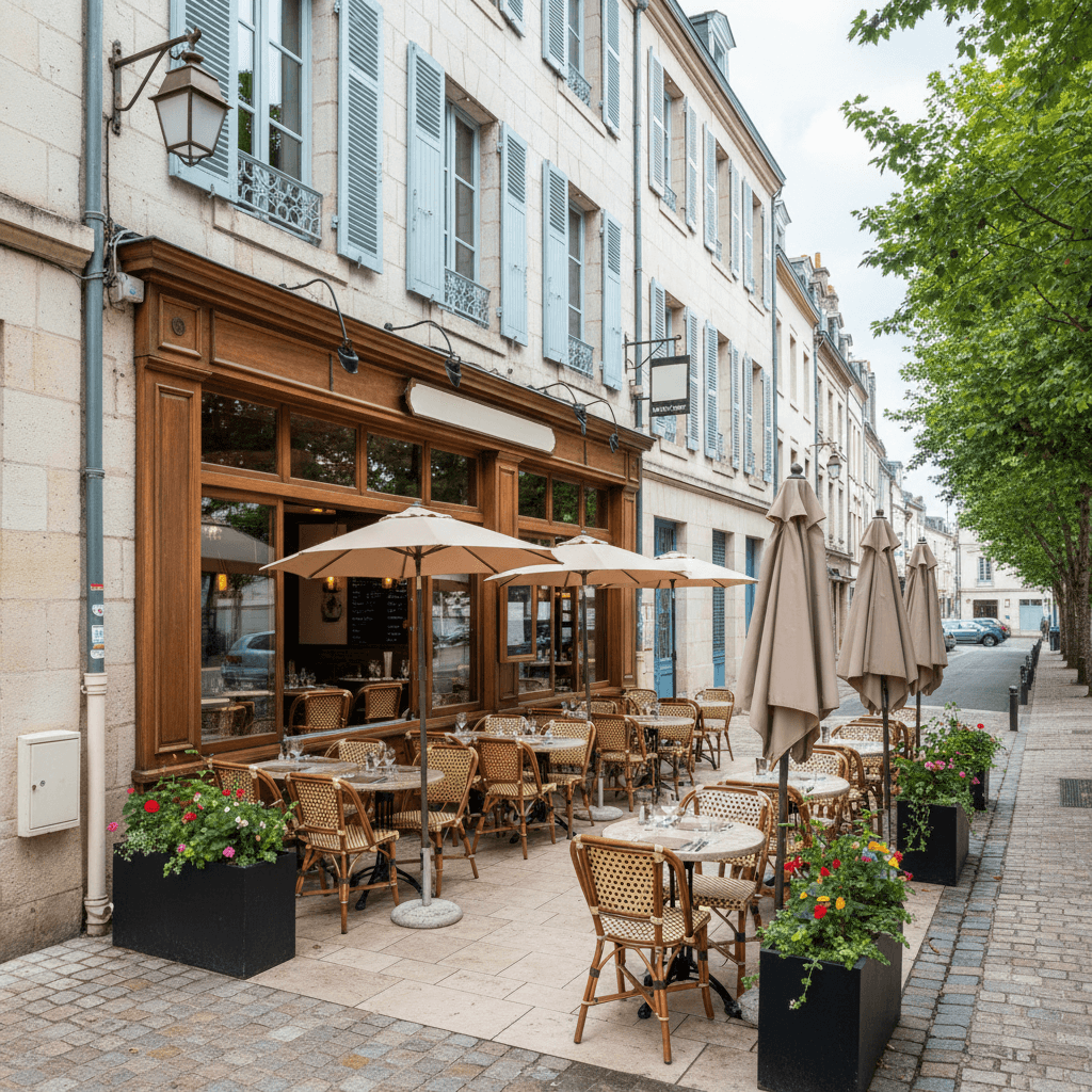 Restaurant 160m² à Nantes : terrasse - licence IV