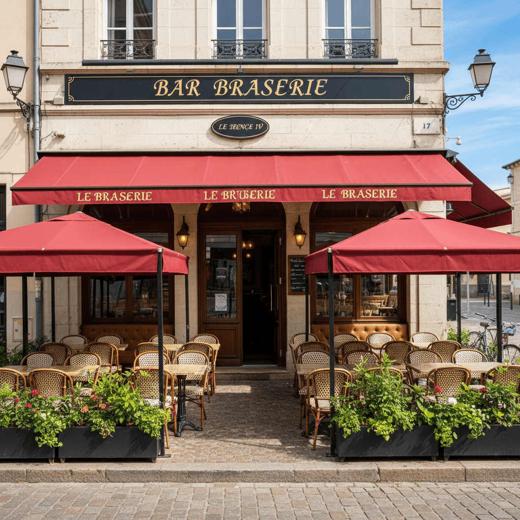 Bar-brasserie 312m² à Le Boulou : terrasse - licence IV