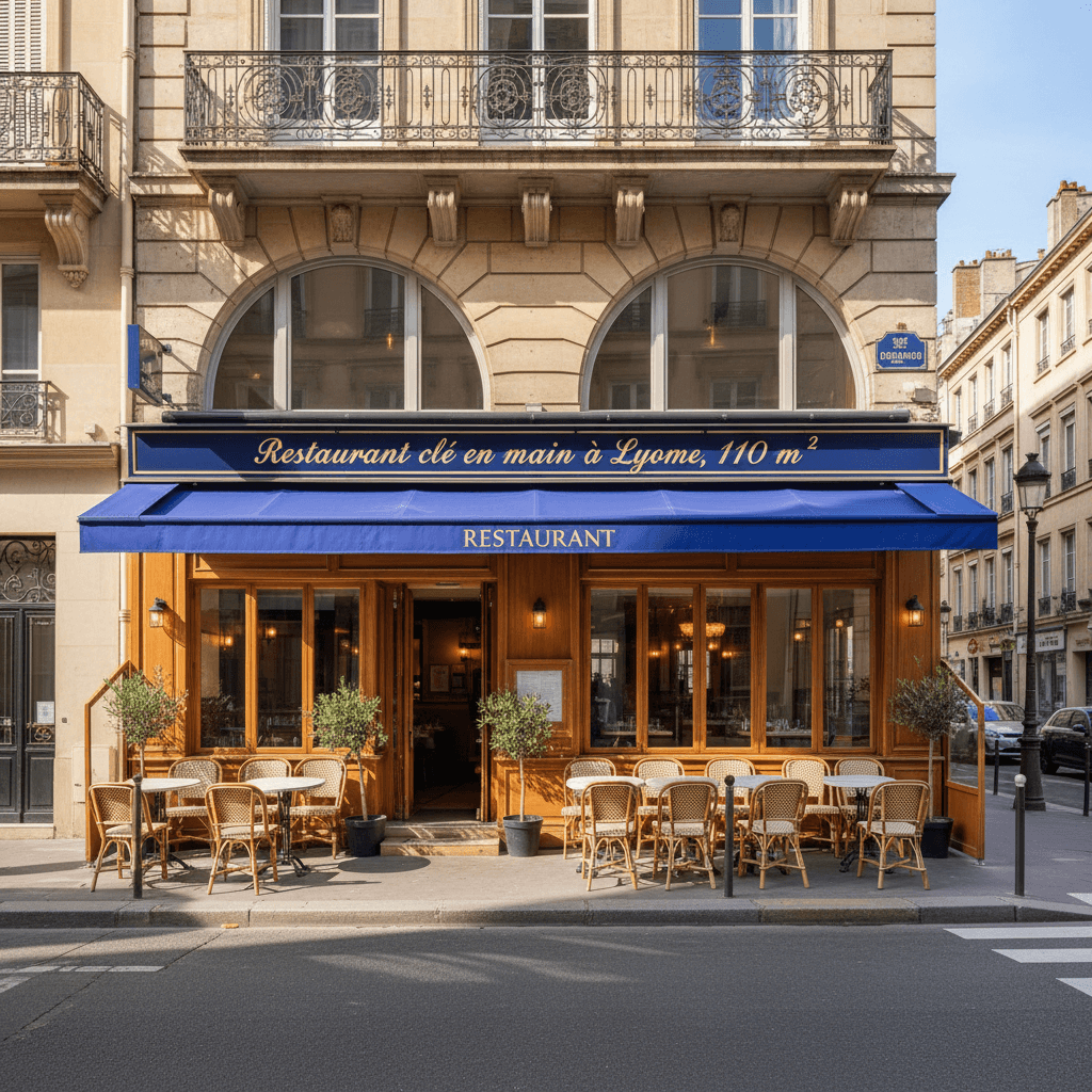 Restaurant clé en main à Lyon 3ème, 110 m²