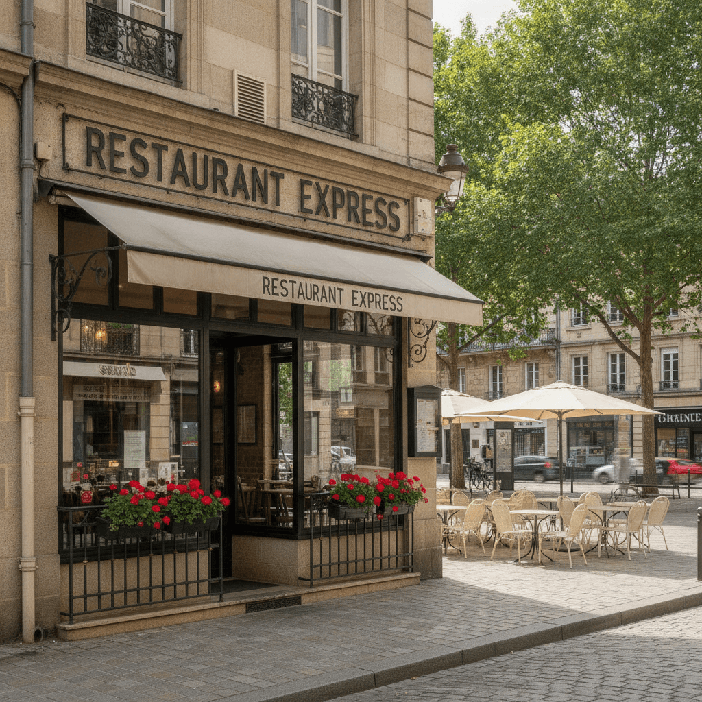 Fast-food 137m² à Rennes : terrasse - extraction