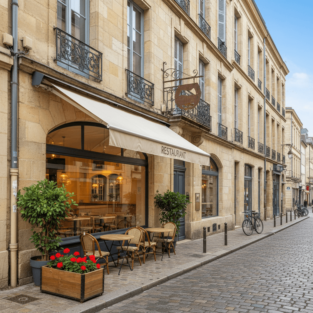 Restaurant 60m² à Bordeaux : licence IV - cuisine équipée