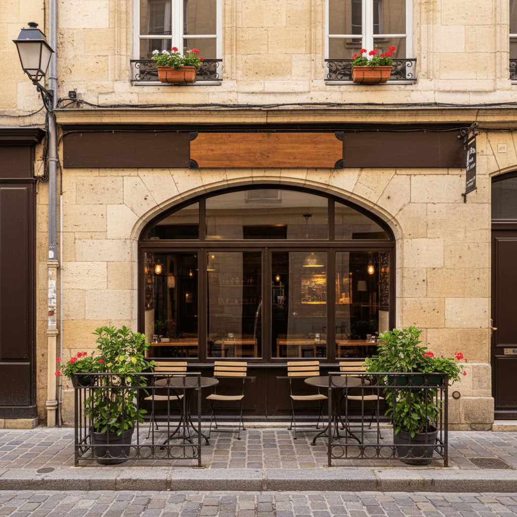 Restaurant 84m² à Bordeaux : extraction - cuisine équipée