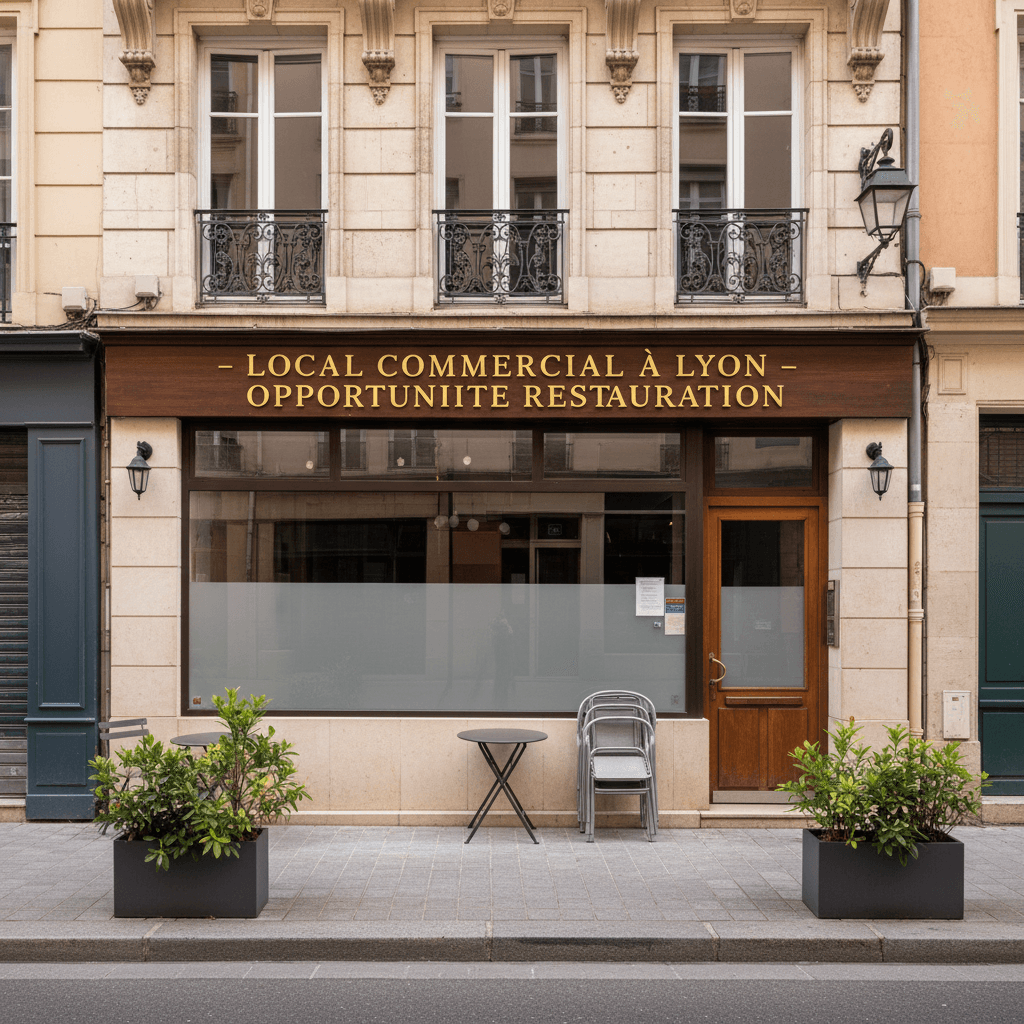 Local Commercial à Lyon - Opportunité Restauration