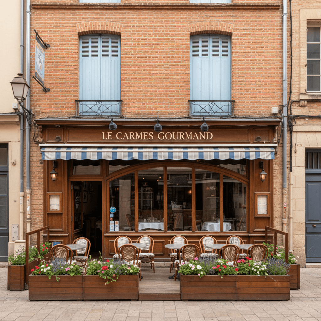 Restaurant à Toulouse : terrasse - licence IV