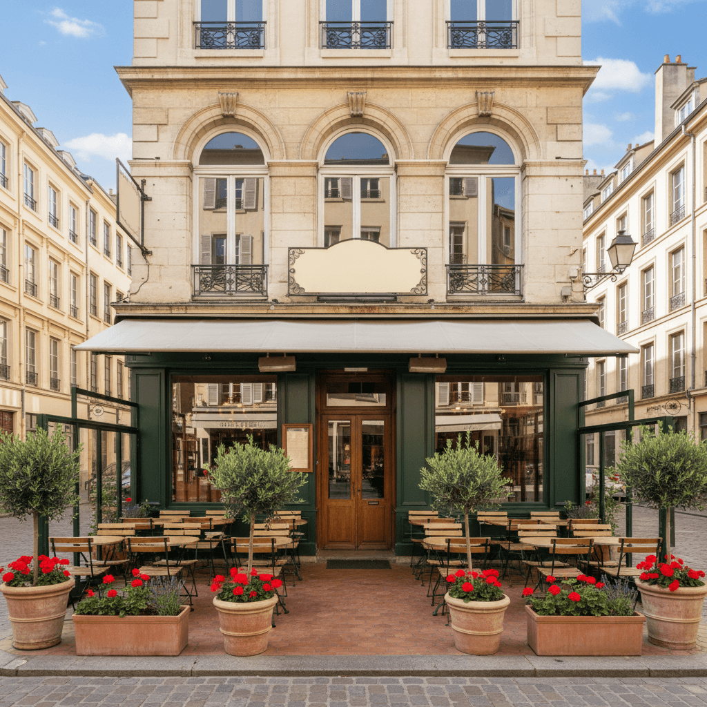 Restaurant à Lyon : terrasse - licence IV