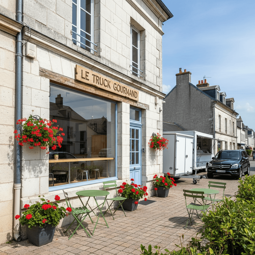 Fast-food à Tours : cuisine équipée - chambre froide