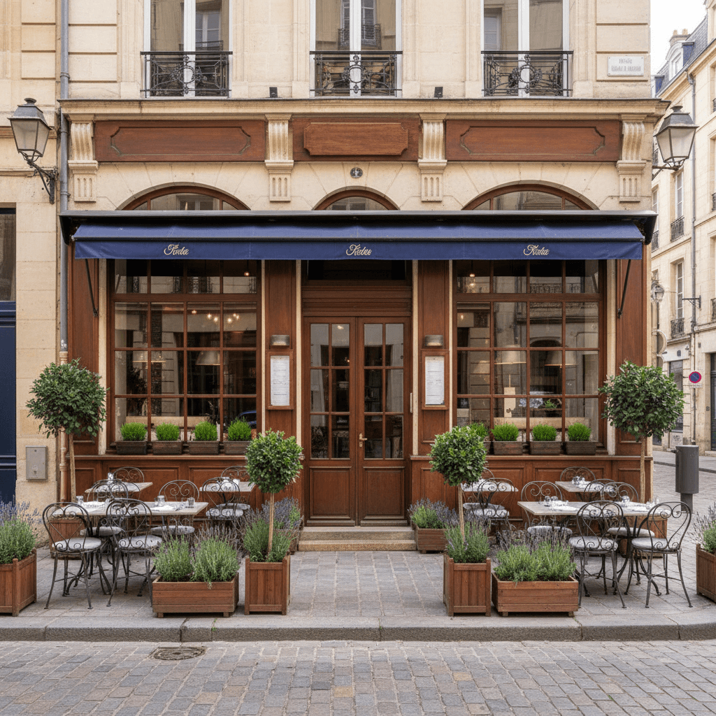 Restaurant à Nantes : terrasse