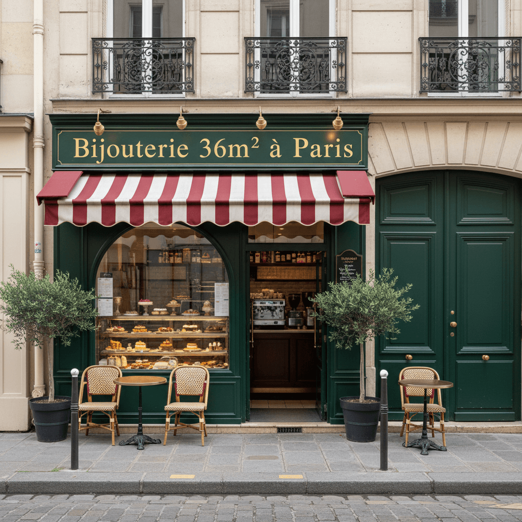 Bijouterie 36m² à Paris