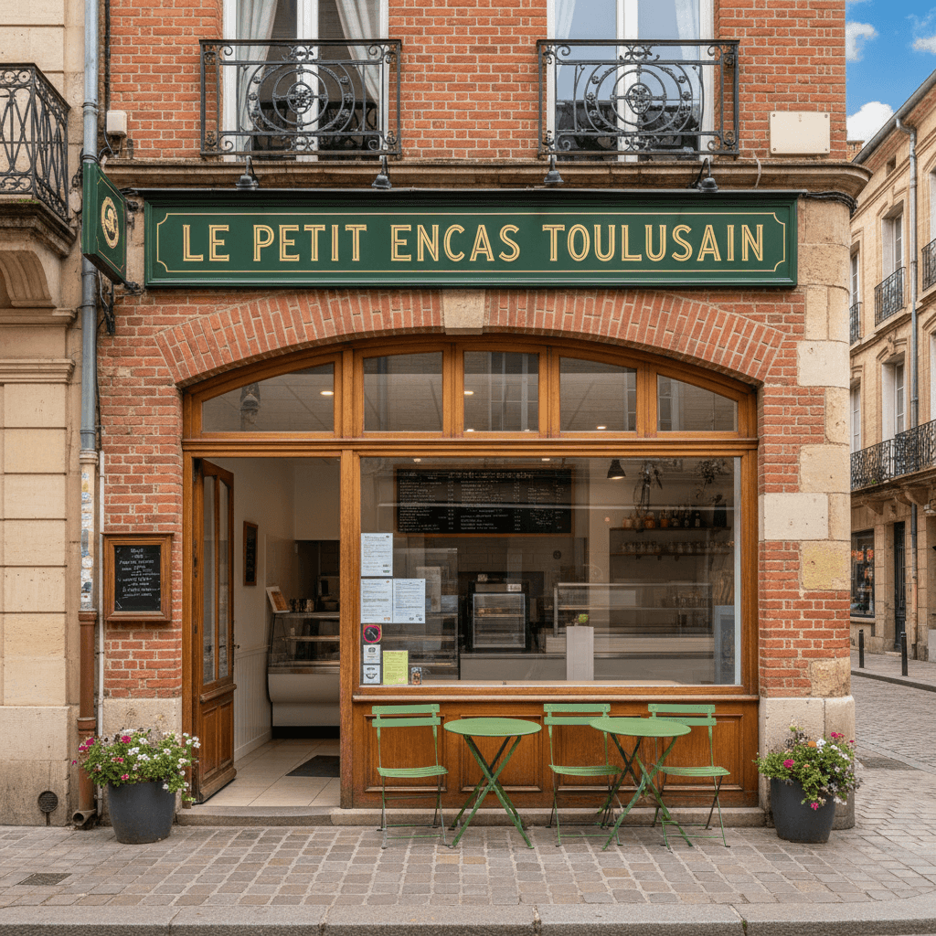 Snack 45m² à Toulouse : climatisation - cave/réserve