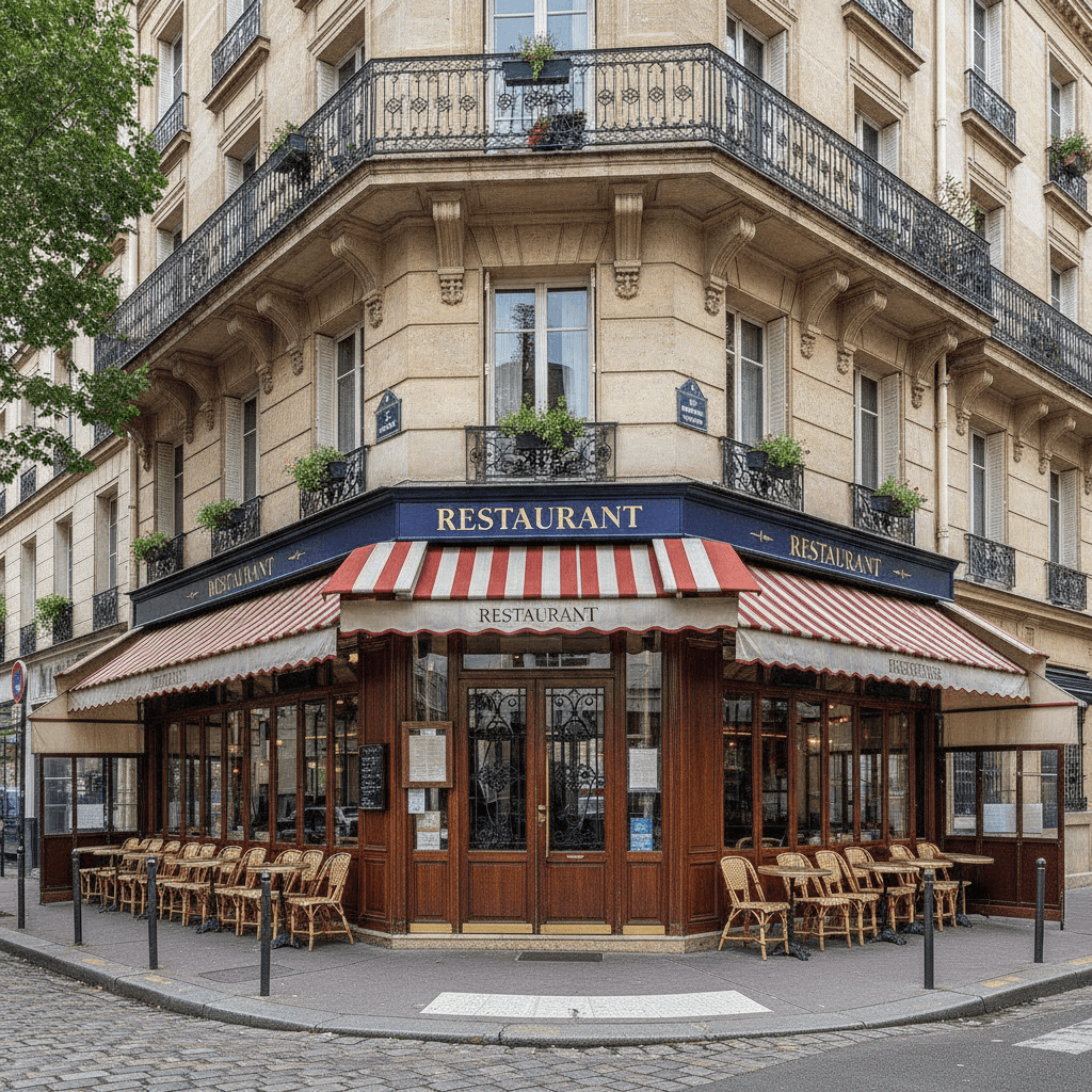 Restaurant 50 couverts à Paris : terrasse - licence IV