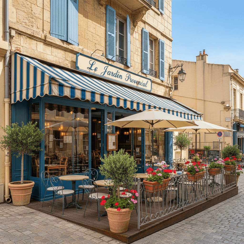 Restaurant 220m² à Marseille : terrasse - extraction