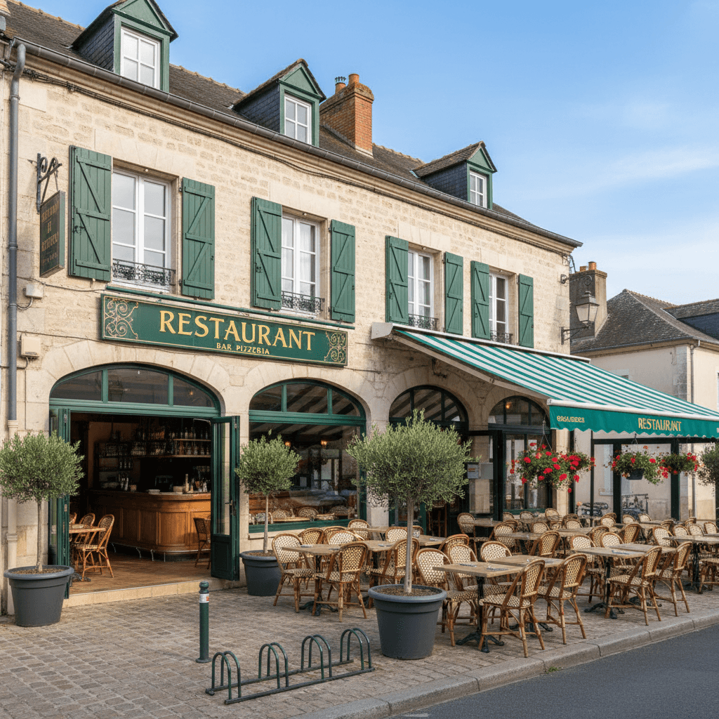 Restaurant 300m² à Léon : terrasse - licence IV