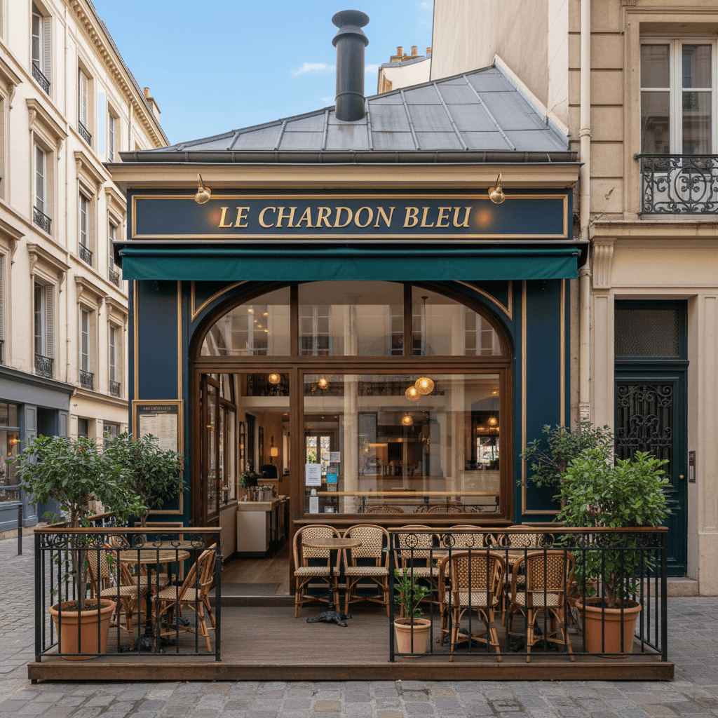 Restaurant 80m² à Lyon : terrasse - extraction