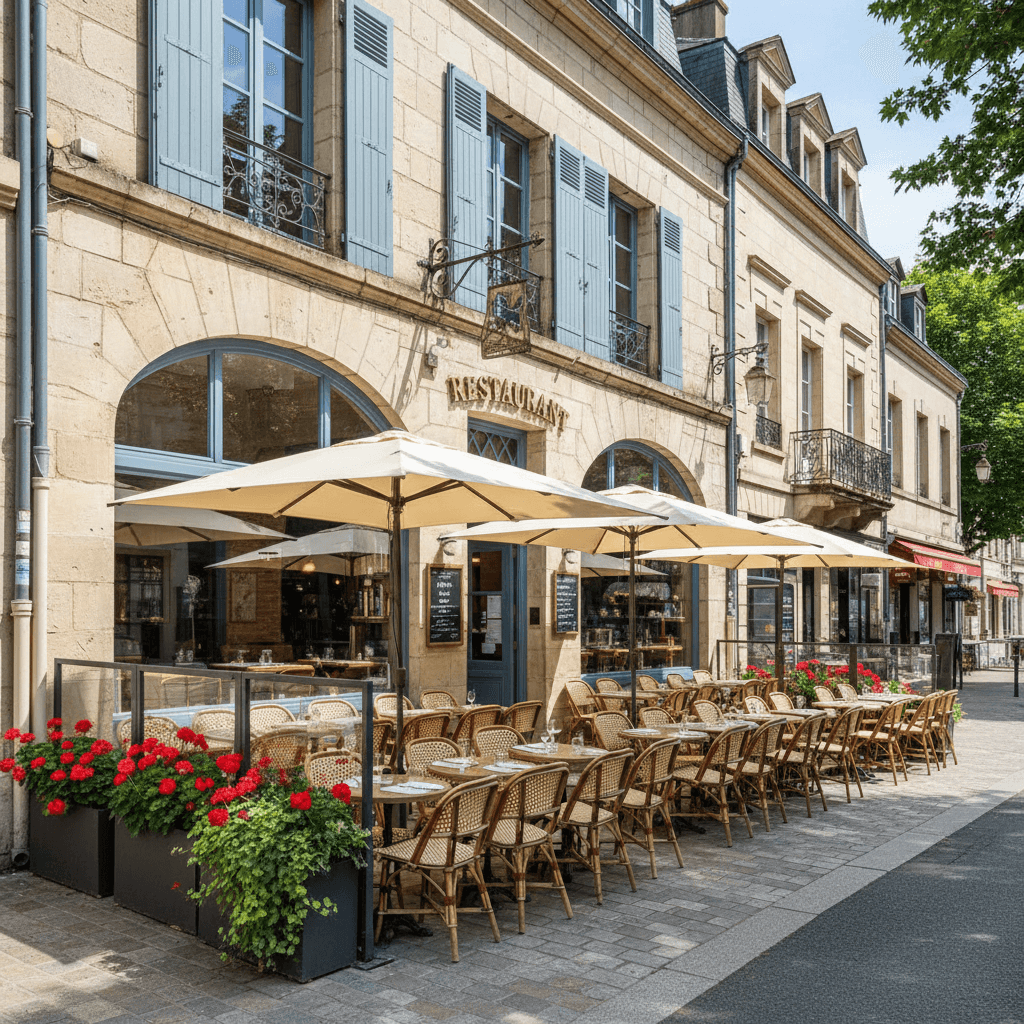 Restaurant 96m² à Rennes : extraction - cuisine équipée