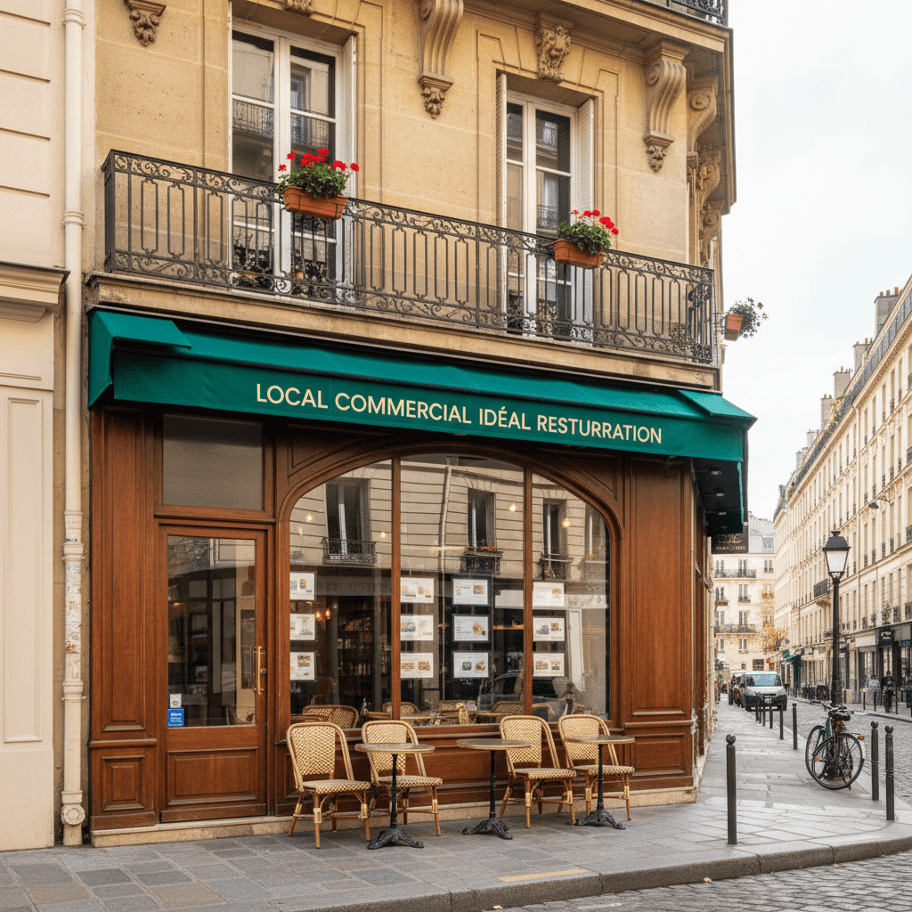 Local Commercial Idéal Restauration à Paris