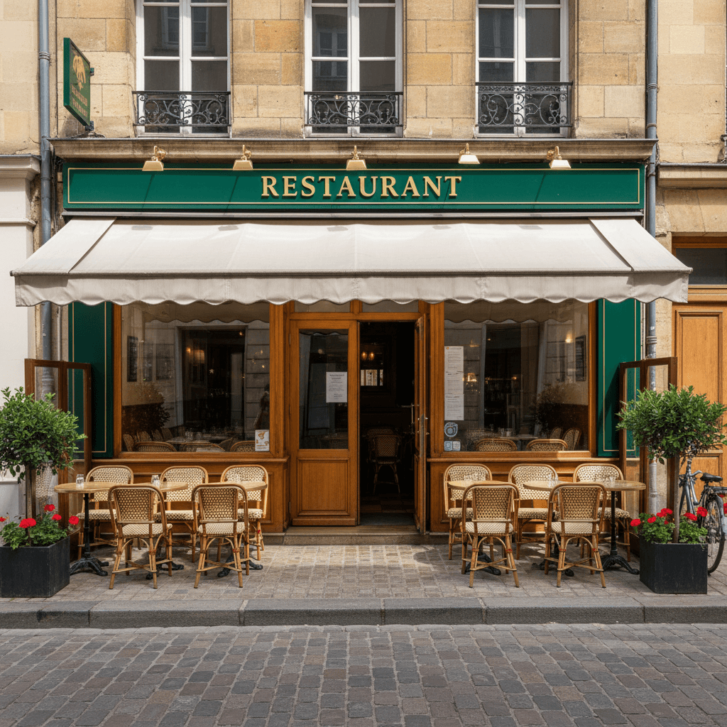 Restaurant à Nantes : terrasse - licence IV