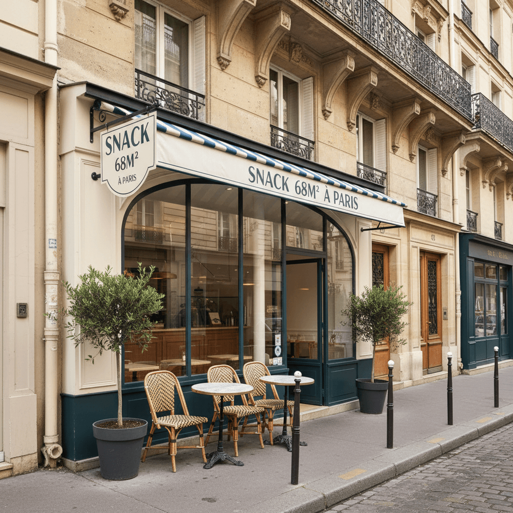 Snack 68m² à Paris
