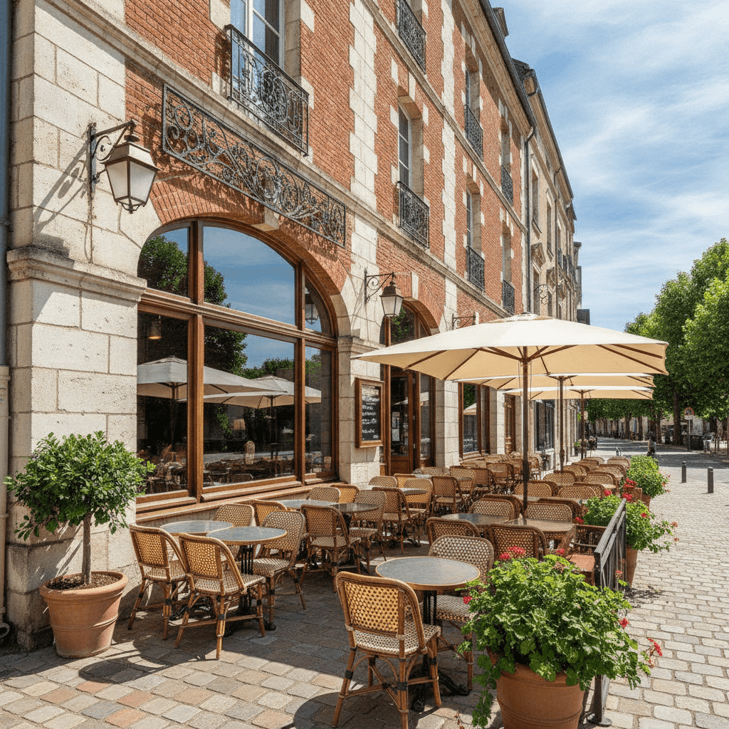 Restaurant à Albi : terrasse - licence IV