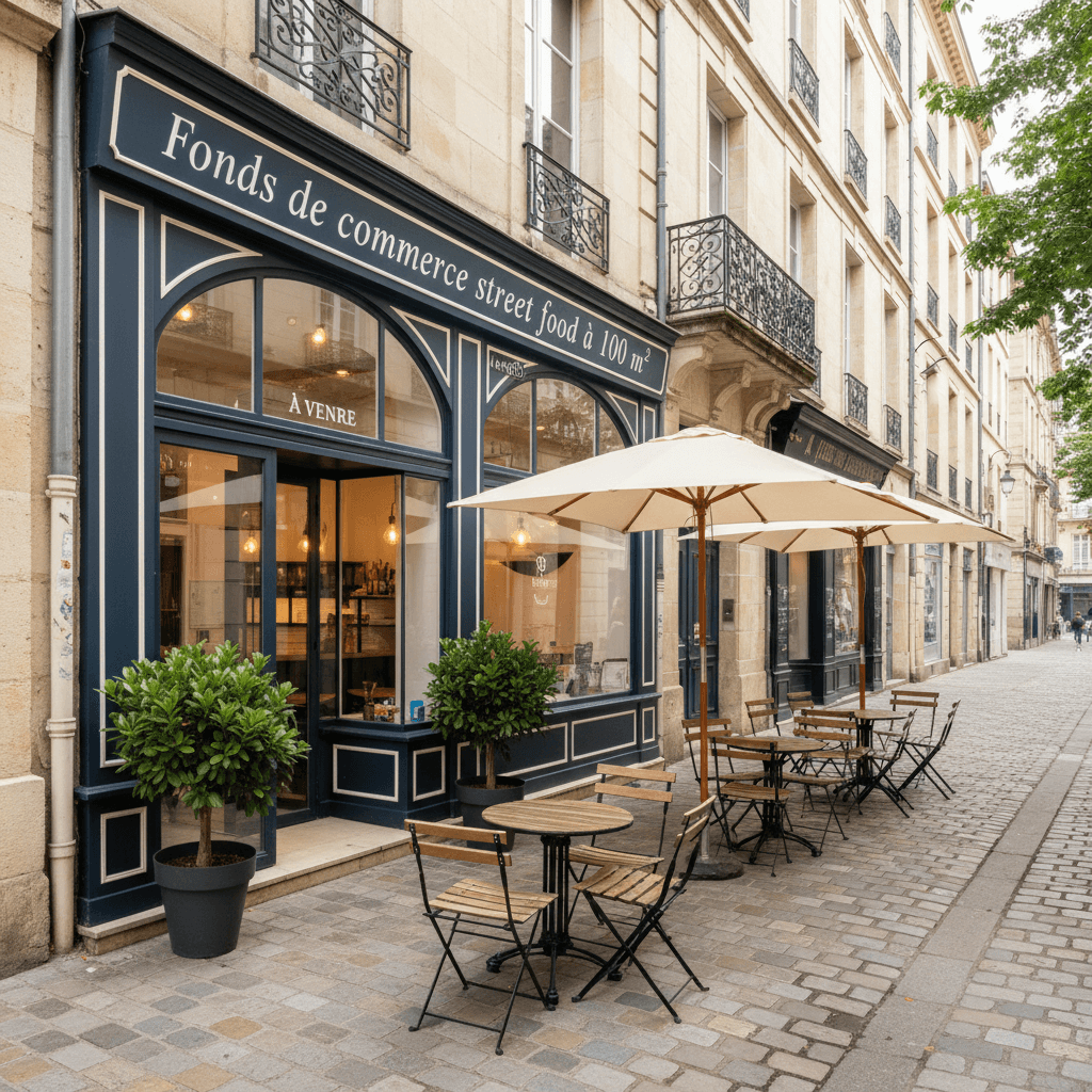 Fast-food 100m² à Nantes : extraction