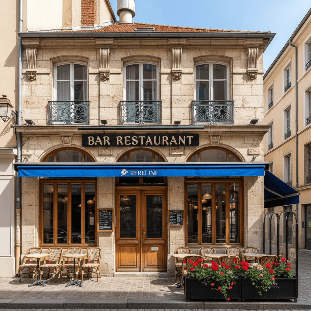 Restaurant à Lyon : terrasse - licence IV