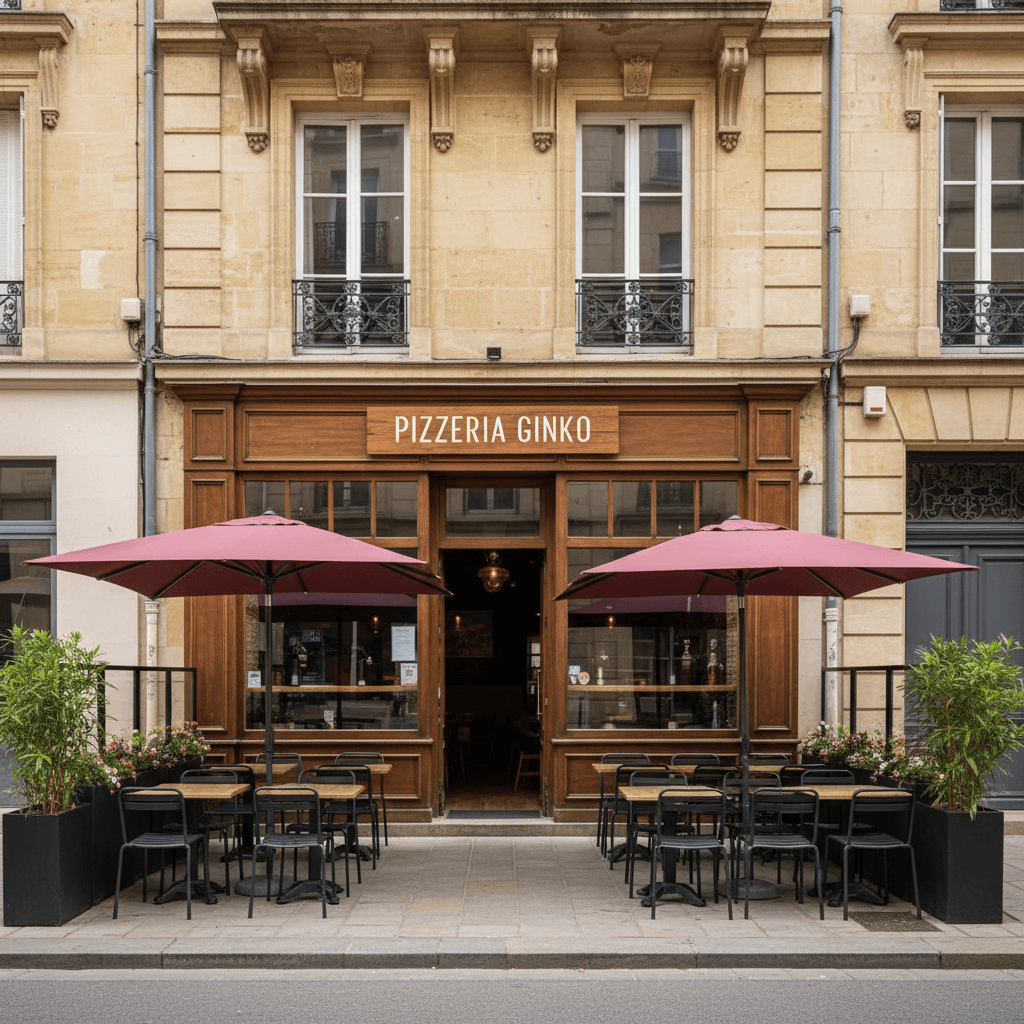 Fast-food 80m² à Bordeaux : terrasse - licence IV