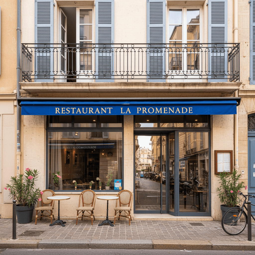 Restaurant 50m² à Toulon : terrasse - licence IV