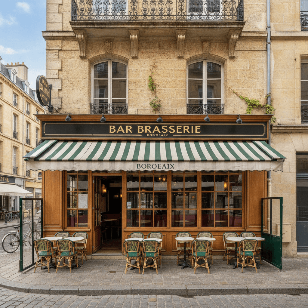 Bar-brasserie 113m² à Bordeaux : licence IV - extraction