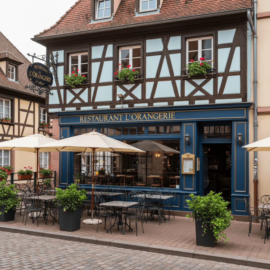 Restaurant 60m² à Strasbourg : terrasse - licence IV