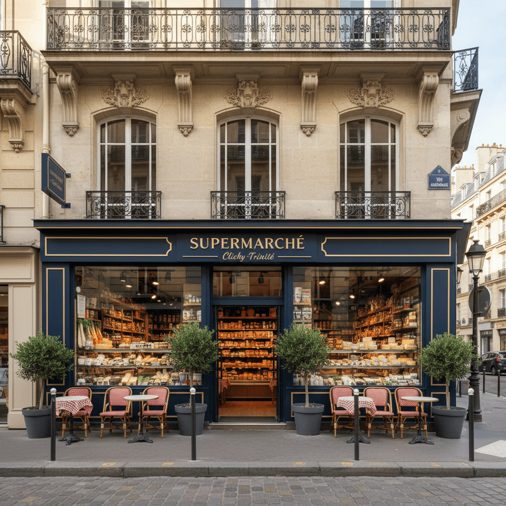 Supermarché à vendre dans le quartier de Clichy-Trinité