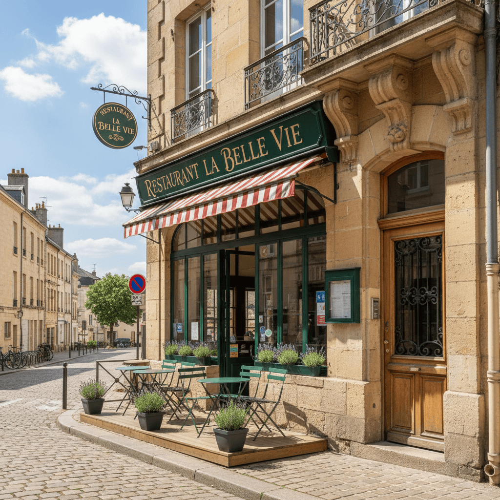 Restaurant 300m² à Nantes : terrasse - licence IV