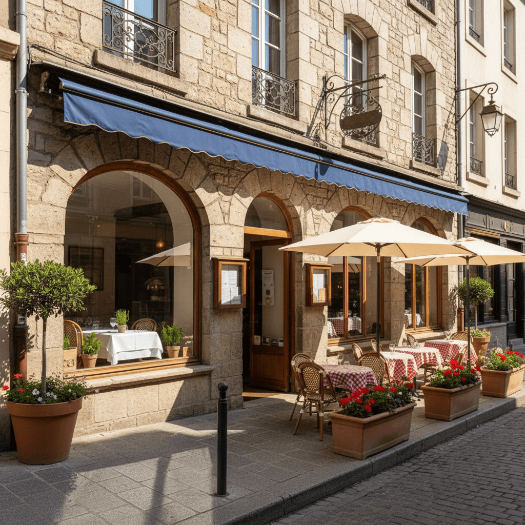 Restaurant 180m² à Grenoble : terrasse - extraction