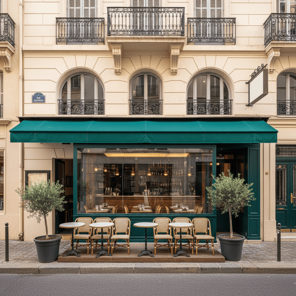 Restaurant 140m² à Nice : extraction