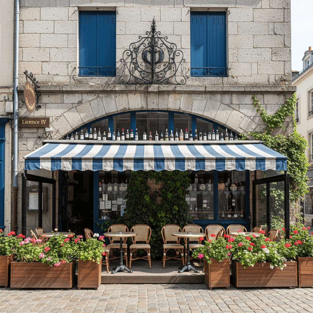 Restaurant à Rennes : terrasse - licence IV
