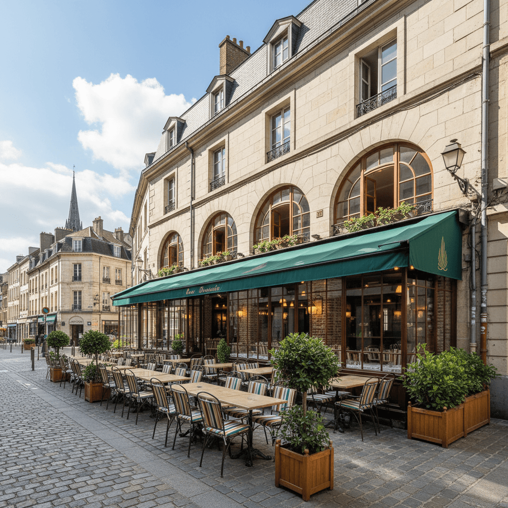 Bar-brasserie à Lille : terrasse - licence IV