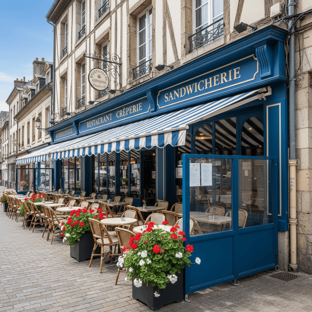 Restaurant 120m² à Rennes : terrasse - licence IV