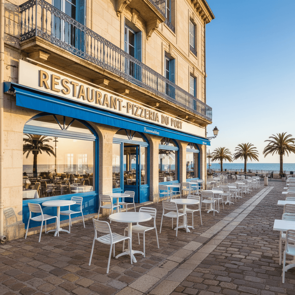 Restaurant 160m² à Toulon : terrasse - licence IV