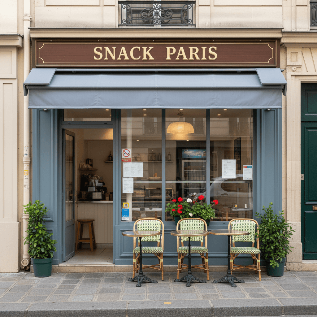 Snack 24m² à Paris