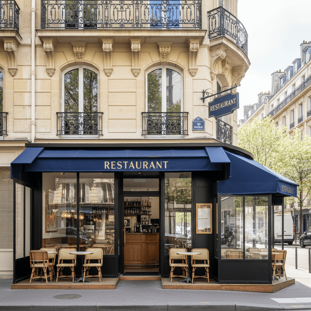Restaurant de 35 m² à Paris, idéalement situé